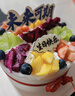芙瑞多新鮮生日蛋糕水果同城當天配送同城當日達達到禮物1磅 曬單實(shí)拍圖