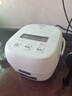 虎牌（TIGER）進(jìn)口迷你小型電飯煲家用 1-2人份 星月白 JBS-T55C-WM 1.6L 曬單實(shí)拍圖