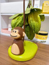 JOIE MSC香蕉掛架猴子果盤(pán)水果收納客廳茶幾家用卡通可愛(ài)果籃 猴子香蕉掛架+帽子1頂 可備注 曬單實(shí)拍圖