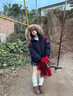 棉致工裝派克棉服女秋冬季潮流新款加厚大毛領(lǐng)寬松棉衣羽棉襖絨服外套 809藏青色【高品質(zhì)】 M 100-125斤 曬單實(shí)拍圖