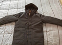羅蒙【鵝絨石墨烯】中長(cháng)款羽絨服男新款可拆卸帽牛奶絲保暖防寒厚外套 藏青 L (175) 【建議120-135斤】 曬單實(shí)拍圖