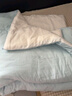 紅豆A類(lèi)正宗新疆棉花被子純棉花被芯無(wú)異味加厚單人雙人家用宿舍冬被 白藍【真A類(lèi)-正宗新疆棉花被】 150x200cm約6斤【冬被】 曬單實(shí)拍圖