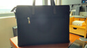 新秀麗（Samsonite）男士商務(wù)手提包13.3英寸電腦包牛皮革出差公文包男士禮物 TK3 曬單實(shí)拍圖