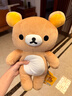 X11 SPACE【現貨】輕松小熊毛絨玩具娃娃 節日送朋友生日禮物女生 輕松小熊中號 曬單實(shí)拍圖