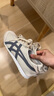 Onitsuka Tiger鬼塚虎MEXICO 66?經(jīng)典小白鞋運動(dòng)休閑鞋復古男女鞋 1183A201 燕麥色 38 曬單實(shí)拍圖