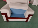 辦公沙發(fā)布藝貴賓接待室會(huì )客室會(huì )議廳沙發(fā)公務(wù)行政商務(wù)洽談大會(huì )堂 布藝單人位 曬單實(shí)拍圖
