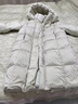 皮爾卡丹（pierre cardin）白鵝絨羽絨服女長(cháng)款加厚過(guò)膝2026年冬季新款極寒寬松抗寒外套針織 米白色(收到不值來(lái)打我臉) 新國際90鵝絨 M 130-160斤 新國際鵝絨約358g 曬單實(shí)拍圖
