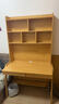 羋迪實(shí)木書(shū)桌書(shū)架可升降一體兒童學(xué)習桌電腦桌簡(jiǎn)約家用中小學(xué)生寫(xiě)字桌 原木色單桌【甄選實(shí)木】 100*60*185cm【現貨速發(fā)】 曬單實(shí)拍圖