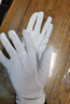 純棉款白色手套禮儀棉盤(pán)珠文玩表演彈力珠寶白色工作透氣勞保手套 純棉款：3雙 均碼 曬單實(shí)拍圖