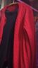 優(yōu)衣庫女裝紐花圓領(lǐng)針織開(kāi)衫/毛衣外套空調衫通勤秋冬新款481477 16 紅色 2XL 曬單實(shí)拍圖