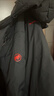 猛犸象（MAMMUT）Clion 男女款運動(dòng)戶(hù)外防風(fēng)防潑水透汽保暖連帽鵝絨羽絨服 黑色【紅標】 M 曬單實(shí)拍圖