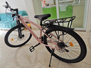 鳳凰（Phoenix） 上海鳳凰山地自行車(chē)成人男士女式學(xué)生變速寬胎越野賽車(chē)公路單車(chē) 鋼架輻條輪粉【95%免安裝】 26寸24速【全軸承+禮包】 曬單實(shí)拍圖