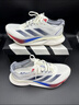 adidas ADIZERO BOSTON 12超輕馬拉松玻纖柱專(zhuān)業(yè)競訓跑鞋阿迪達斯   亮白/深藍/純寶石紅   40 曬單實(shí)拍圖