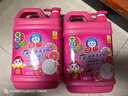 白貓去油護手洗潔精2kg*2瓶A類(lèi)食品可用可洗果蔬去油快果酸護手成分 洗潔精4斤*2，含果酸精華護手 曬單實(shí)拍圖