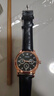 【網(wǎng)紅爆款】商務(wù)腕表石英運動(dòng)表休閑皮帶男女手表 黑色 曬單實(shí)拍圖