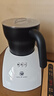 CAFEDE KONA電動(dòng)奶泡機 家用咖啡打奶器 冷熱商用全自動(dòng)打泡器 可加熱牛奶 白色 曬單實(shí)拍圖