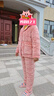 安之伴【安式熱衣】睡衣女冬季三層加厚珊瑚絨夾棉休閑女士家居服可外穿 曬單實(shí)拍圖