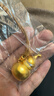 中銀億金小金豆黃金投資金豆子實(shí)心足金真金豆子元寶收藏送人投資生日禮物 1克1顆贈玻璃瓶+證書(shū) 曬單實(shí)拍圖