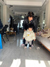 巴拉巴拉嬰兒花版羽絨服女童冬季短款外套保暖甜美時(shí)尚萌208424107010 曬單實(shí)拍圖