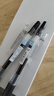 百樂(lè )（PILOT）【熱門(mén)商品】JUICE果汁筆按動(dòng)黑色中性筆高顏值0.5簽字筆黑筆水性筆學(xué)生考試刷題辦公用品文具 5支 曬單實(shí)拍圖
