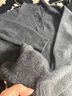 優(yōu)衣時(shí)尚加厚四扣長(cháng)裙顯瘦保暖毛衣連衣裙氣質(zhì)高領(lǐng)寬松大碼女裝 灰 均碼 曬單實(shí)拍圖