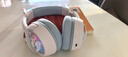 TNXU【柏林之聲丨賞音悅耳】頭戴式藍牙耳機無(wú)線(xiàn)帶麥降噪男女手機電腦游戲有線(xiàn)網(wǎng)課學(xué)習可愛(ài)貓耳朵兒童 藍白漸變-藍牙有線(xiàn)雙用+2.4g無(wú)線(xiàn)接收器 曬單實(shí)拍圖