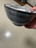 和風(fēng)四季日式釉下彩餐具復古蓋碗湯碗菜碗泡面碗餐廳個(gè)性家用飯碗陶瓷碗 （山海紋）6英寸蓋碗（750ml) 曬單實(shí)拍圖