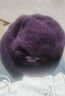恒源祥帽子女2025秋冬中老年婦女用帽母用呢帽羊毛襯里防寒棉面盆帽子 紫色(單獨帽子) 單件帽子 曬單實(shí)拍圖