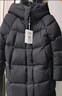 坦博爾高充絨小個(gè)子連帽泡芙羽絨服女中長(cháng)款加厚保暖冬天外套TBF530780D 黑色 M (165) 曬單實(shí)拍圖