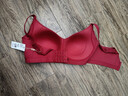 千奈美斷碼清倉無(wú)痕內衣女聚攏收副乳防下垂光面薄款無(wú)鋼圈文胸罩 復古紅 90C 曬單實(shí)拍圖