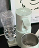 米家小米即熱式飲水機 便攜即熱燒水壺保溫杯 出差旅行電熱水壺沖奶泡奶桌面家用小型迷你白色 曬單實(shí)拍圖