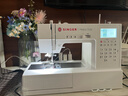 勝家（SINGER）HD6805W皓月白家用多功能電子縫紉機300種花樣線(xiàn)跡90W大功率 曬單實(shí)拍圖