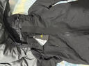 拓路者（Pioneer Camp）冬季硬殼沖鋒衣三合一男防風(fēng)保暖戶(hù)外高海拔登山服外套夾克春秋款 黑色-腋下拉鏈+抓絨內膽 XL 曬單實(shí)拍圖