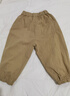 嘟嘟家寶寶純棉褲子秋裝兒童寬松燈籠褲男童休閑褲女童秋款童裝 卡其100 曬單實(shí)拍圖