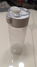 無(wú)印良品（MUJI）共聚酯 便攜水杯高顏值透明水杯運動(dòng)水杯 透明 550ml 曬單實(shí)拍圖
