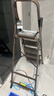 奧鵬梯子家用五步折疊梯加厚鋁合金室內(nèi)戶外登高爬梯樓梯人字梯工程梯 曬單實拍圖