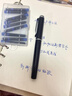 永生 839 墨囊墨水兩用銥金硬筆書(shū)法練字鋼筆雙筆頭組合套裝墨水筆 EF+F 【金屬】 黑色+10支藍色墨囊 曬單實(shí)拍圖