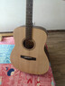 雅馬哈（YAMAHA）F400 NS原聲款 云杉木初學(xué)者入門(mén)民謠圓角吉他 41英寸 原木色啞光 曬單實(shí)拍圖