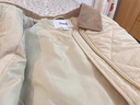 森馬（Semir）羽絨服女中長(cháng)款輕薄肌理寬松2025撞色燈芯絨翻領(lǐng)冬裝109725113027 曬單實(shí)拍圖