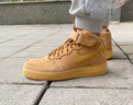 耐克（NIKE）滔搏男鞋AIR FORCE 1 MID  07 WB小麥色中幫運動(dòng)休閑鞋DJ9158-200 DJ9158-200 41 曬單實(shí)拍圖