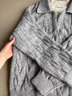 guah官方翻領(lǐng)毛衣男秋冬季男士美式針織羊打底毛線(xiàn)衫加厚保暖潮上衣服 淺灰色 XL 曬單實(shí)拍圖