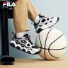 FILA斐樂(lè )兒童童鞋跑步鞋2025年冬季新款男女小童運動(dòng)鞋子籃球鞋 黑/太空銀-BB 31 曬單實(shí)拍圖