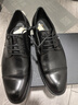 金利來(lái)（Goldlion）男鞋都市男士商務(wù)皮鞋宴會(huì )婚鞋透氣德比鞋G521430229AAA黑色40碼 曬單實(shí)拍圖