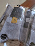 歐蒂愛(ài)襪子男夏季棉襪防臭中筒襪春秋商務(wù)吸汗新疆長(cháng)絨棉純色無(wú)骨襪 淺麻灰5雙 均碼26-28CM 曬單實(shí)拍圖