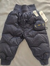 巴拉巴拉童裝寶寶羽絨褲男童女童高腰護肚保暖褲厚2025冬長(cháng)褲209425108207 曬單實(shí)拍圖