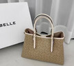 百麗（Belle）女包包25海鷗老花復古通勤2025大容量托特包X7238AX5 啡色 F 曬單實(shí)拍圖