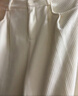 百圖betu女裝冬季新款休閑褲高腰顯瘦燈芯絨闊腿褲褲子女2410T84 米白 XS 曬單實(shí)拍圖