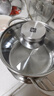 雙立人不銹鋼嬰兒輔食鍋奶鍋湯鍋蒸鍋一人食泡面鍋 3件套(湯鍋+蒸籠+煎盤(pán)) 16cm 曬單實(shí)拍圖