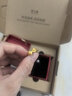 周六福（ZLF）新年禮物  黃金戒指女款足金蝴蝶結活口戒指溫柔少女心 計價(jià) 17號-3.67g 曬單實(shí)拍圖