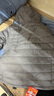 啄木鳥(niǎo)輕薄羽絨服秋冬季款外套男士連帽情侶輕便加絨保暖冬裝上衣服男裝 1805灰色【連帽款】 XL （120-140斤） 曬單實(shí)拍圖